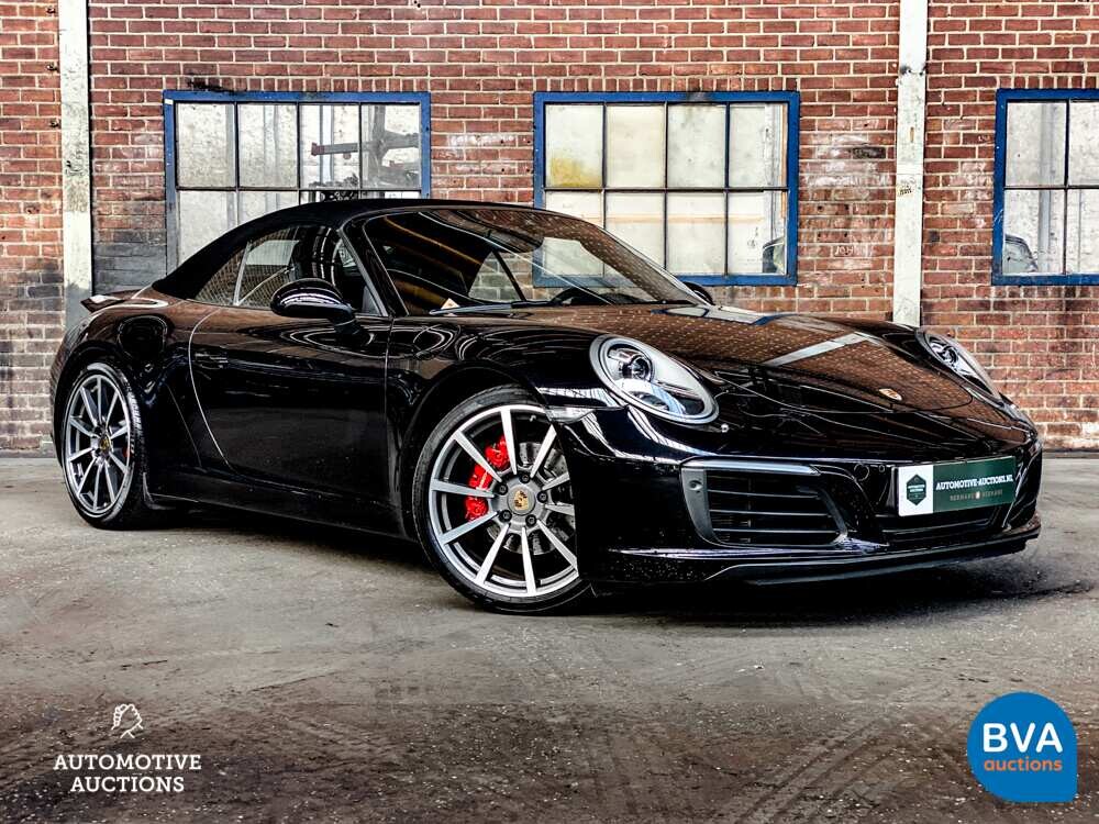 Porsche 911 991.2 FACELIFT Carrera 3.0 Cabriolet Sportchrono 370pk 2016, TN-550-X
