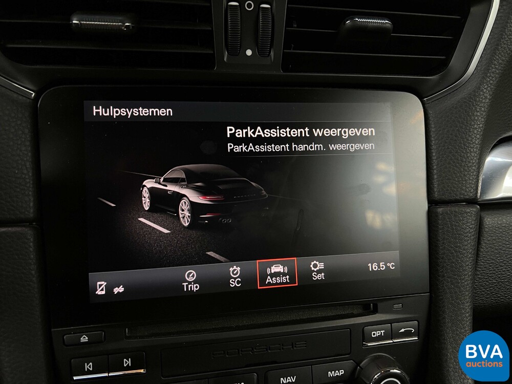 Porsche 911 991.2 FACELIFT Carrera 3.0 Cabriolet Sportchrono 370pk 2016, TN-550-X