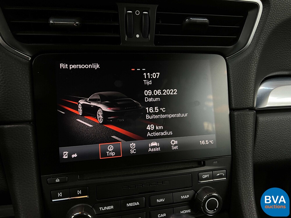 Porsche 911 991.2 FACELIFT Carrera 3.0 Cabriolet Sportchrono 370pk 2016, TN-550-X