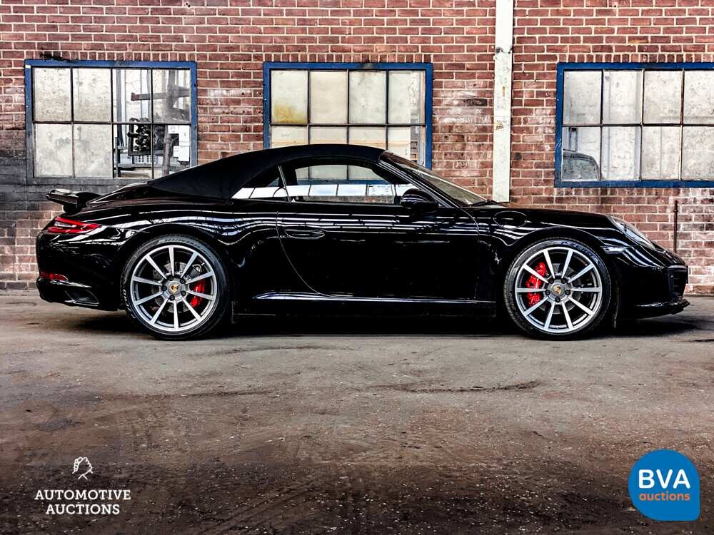 Porsche 911 991.2 FACELIFT Carrera 3.0 Cabriolet Sportchrono 370pk 2016, TN-550-X