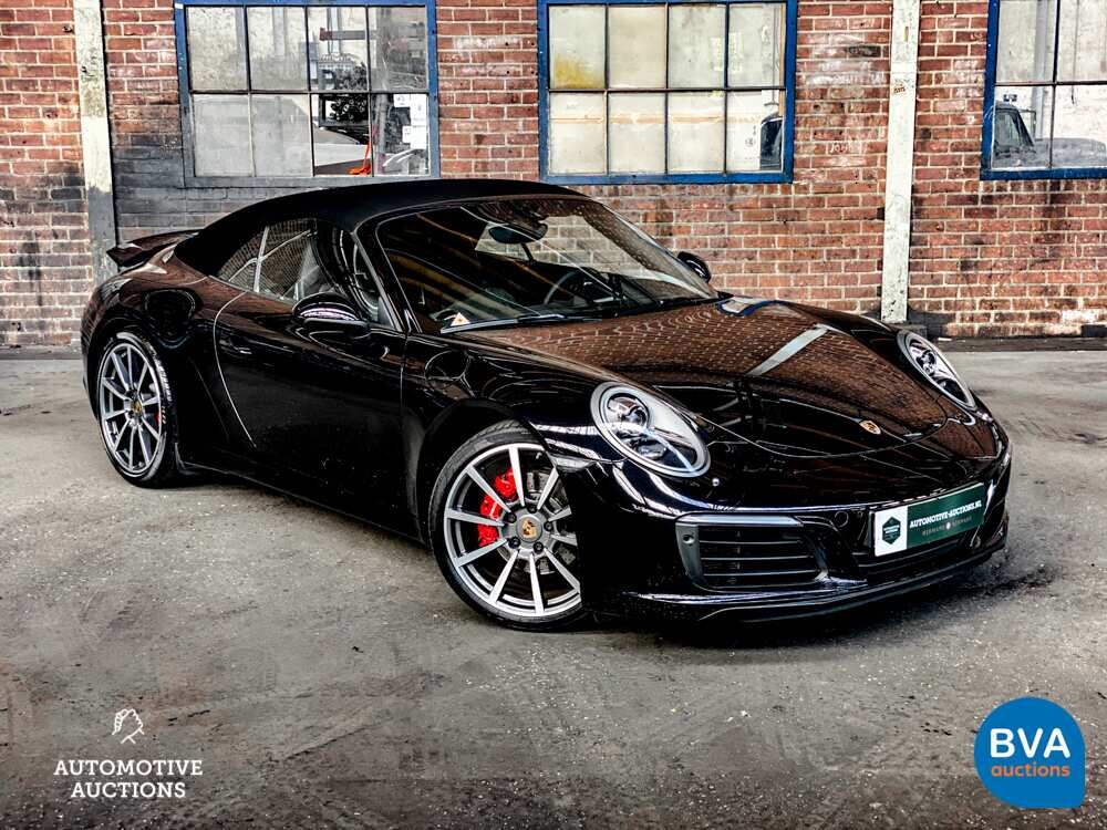 Porsche 911 991.2 FACELIFT Carrera 3.0 Cabriolet Sportchrono 370pk 2016, TN-550-X