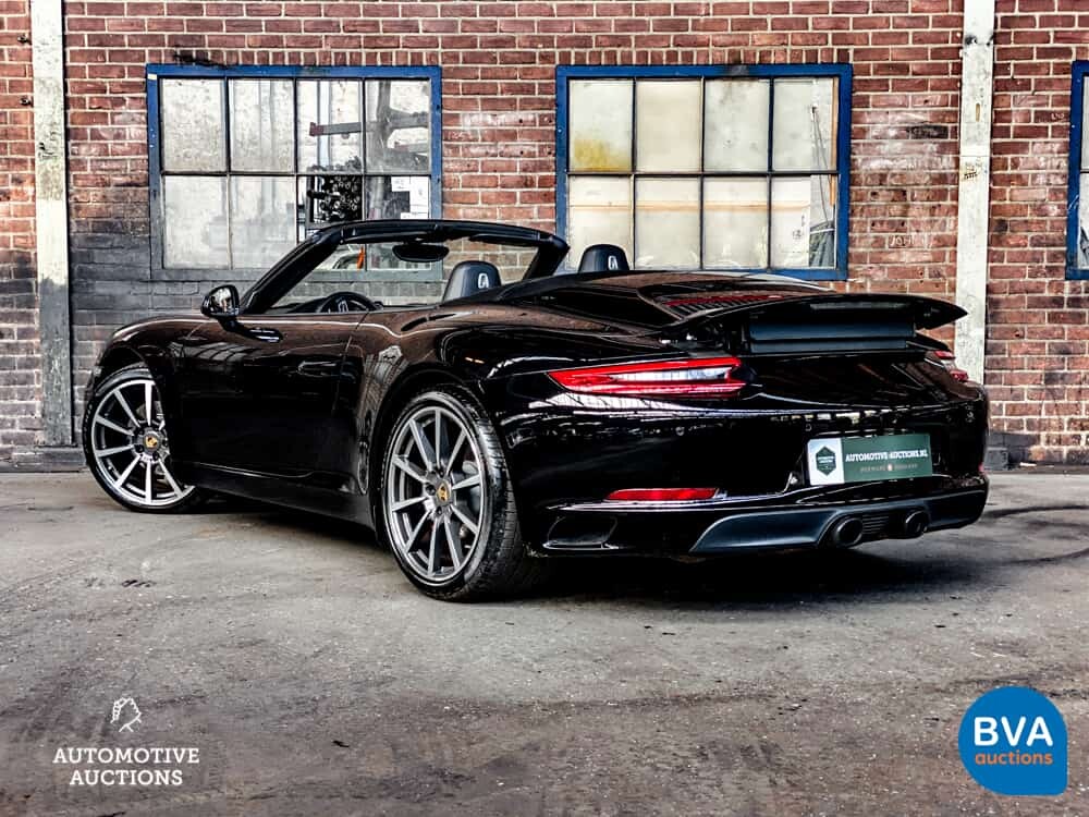 Porsche 911 991.2 FACELIFT Carrera 3.0 Cabriolet Sportchrono 370pk 2016, TN-550-X