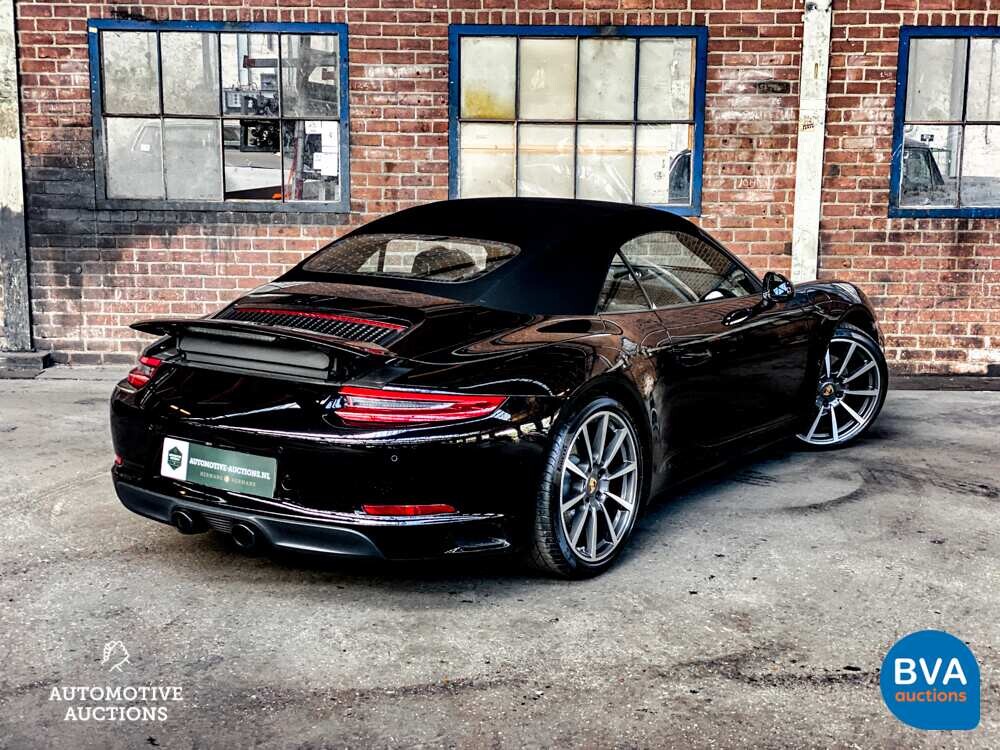 Porsche 911 991.2 FACELIFT Carrera 3.0 Cabriolet Sportchrono 370pk 2016, TN-550-X