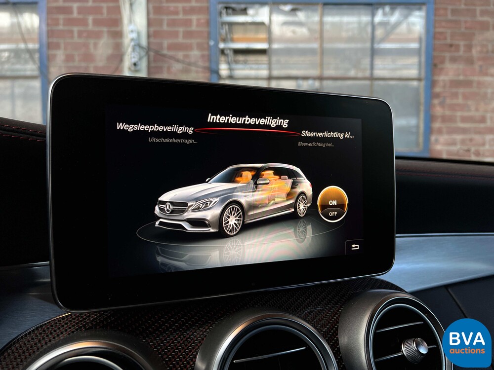 Mercedes-Benz C63s AMG Edition 1 4.0 V8 C-klasse Estate 510pk 2016, ZN-002-Z