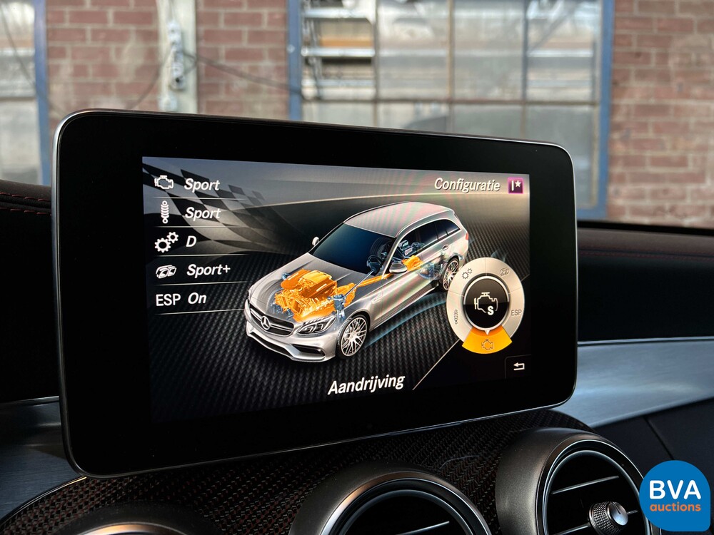 Mercedes-Benz C63s AMG Edition 1 4.0 V8 C-klasse Estate 510pk 2016, ZN-002-Z