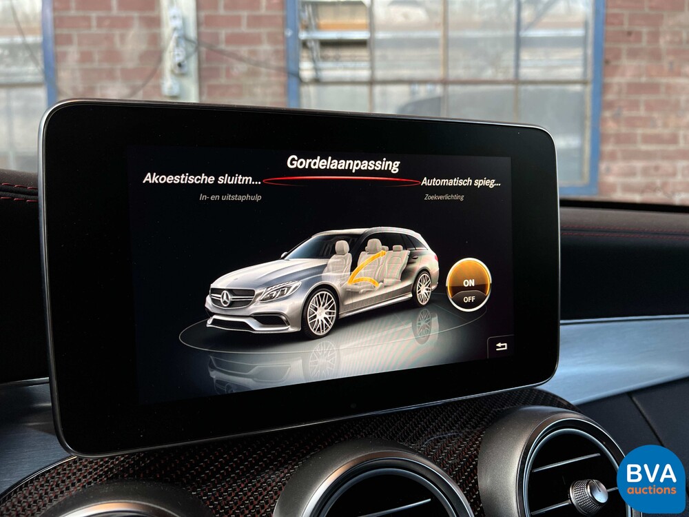 Mercedes-Benz C63s AMG Edition 1 4.0 V8 C-klasse Estate 510pk 2016, ZN-002-Z