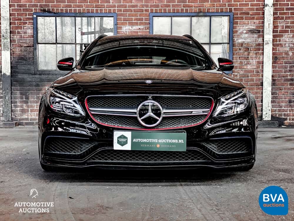 Mercedes-Benz C63s AMG Edition 1 4.0 V8 C-klasse Estate 510pk 2016, ZN-002-Z