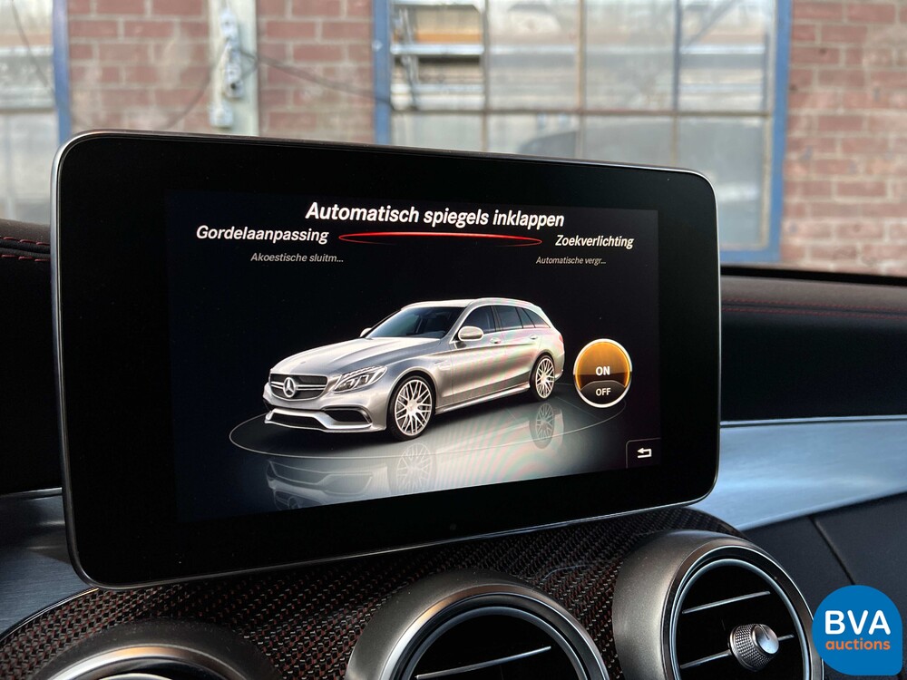 Mercedes-Benz C63s AMG Edition 1 4.0 V8 C-klasse Estate 510pk 2016, ZN-002-Z