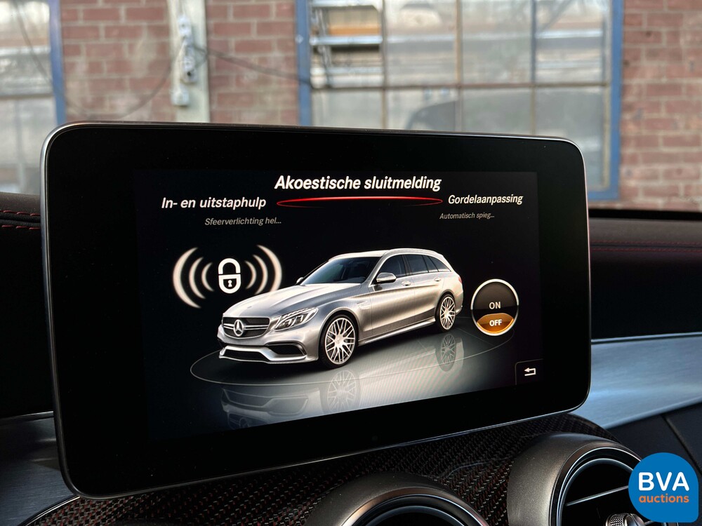 Mercedes-Benz C63s AMG Edition 1 4.0 V8 C-klasse Estate 510pk 2016, ZN-002-Z