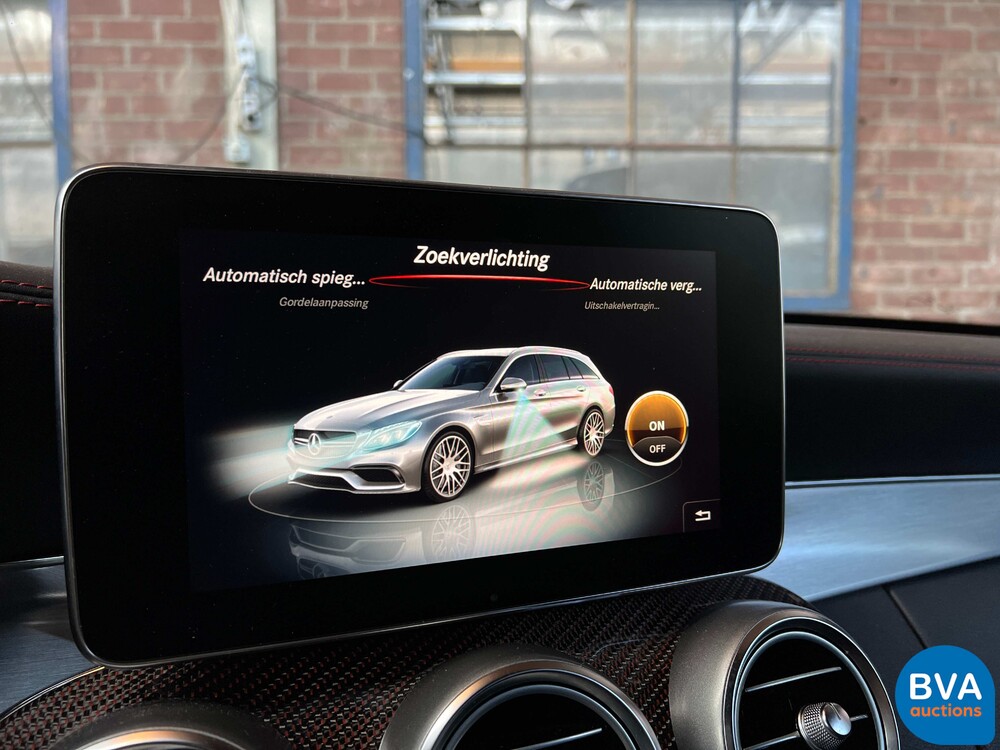 Mercedes-Benz C63s AMG Edition 1 4.0 V8 C-klasse Estate 510pk 2016, ZN-002-Z