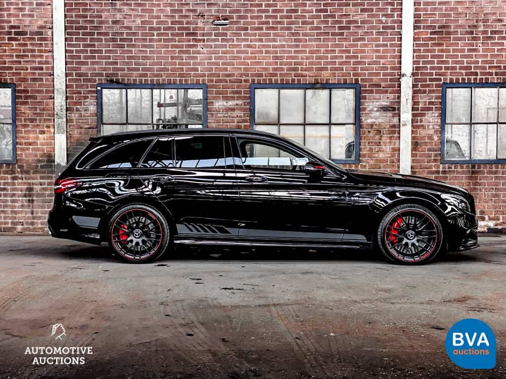 Mercedes-Benz C63s AMG Edition 1 4.0 V8 C-klasse Estate 510pk 2016, ZN-002-Z