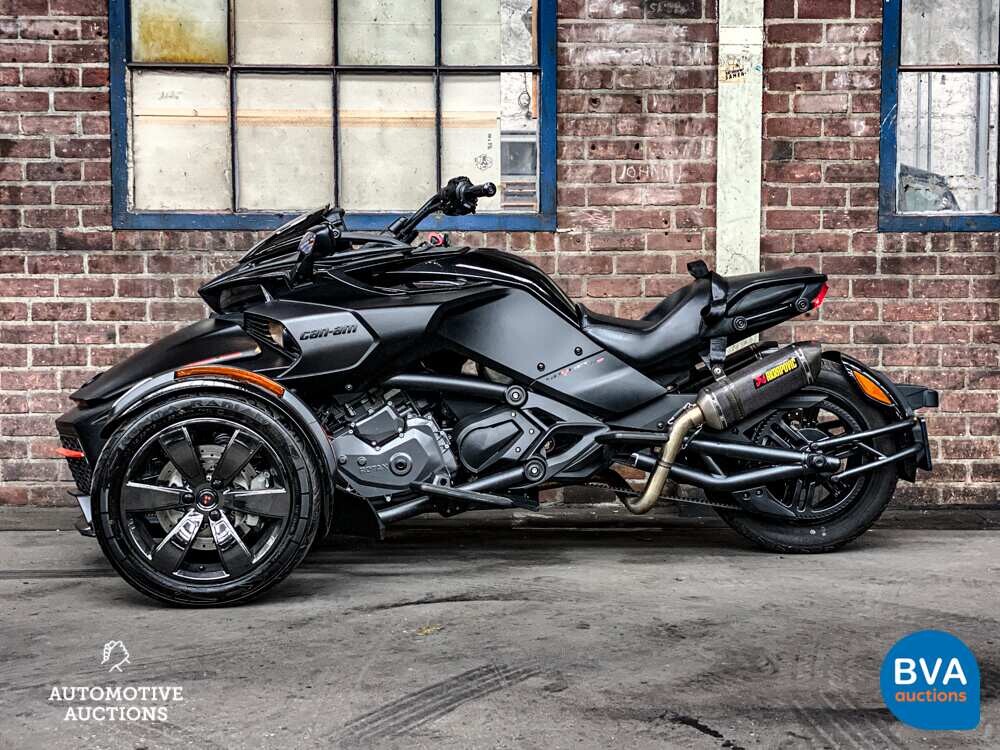 Can-Am Spyder F3-S Automatik F3s 113 PS 2016 Akrapovic Limited Edition, ZH-993-S.