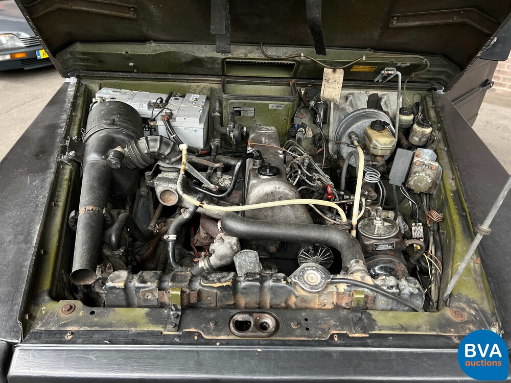 -VERVALLEN-Mercedes-Benz 240GD Wolf G-klasse 72pk 1981