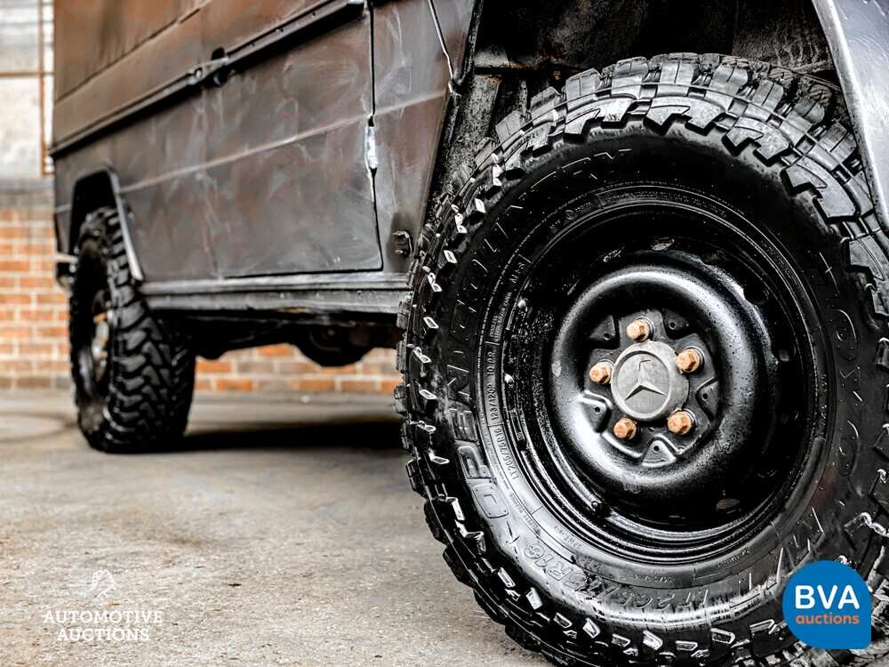 -VERVALLEN-Mercedes-Benz 240GD Wolf G-klasse 72pk 1981