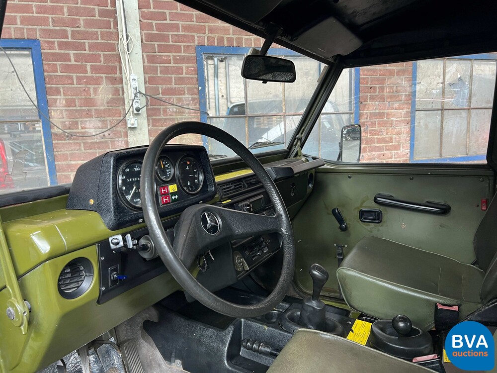 -VERVALLEN-Mercedes-Benz 240GD Wolf G-klasse 72pk 1981