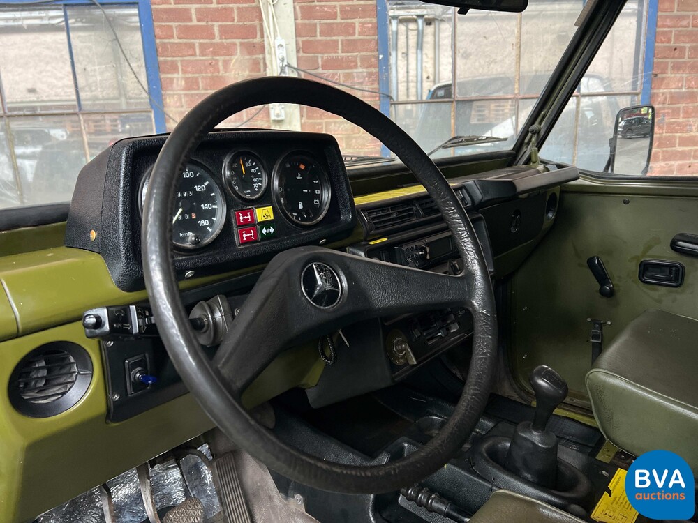 -VERVALLEN-Mercedes-Benz 240GD Wolf G-klasse 72pk 1981