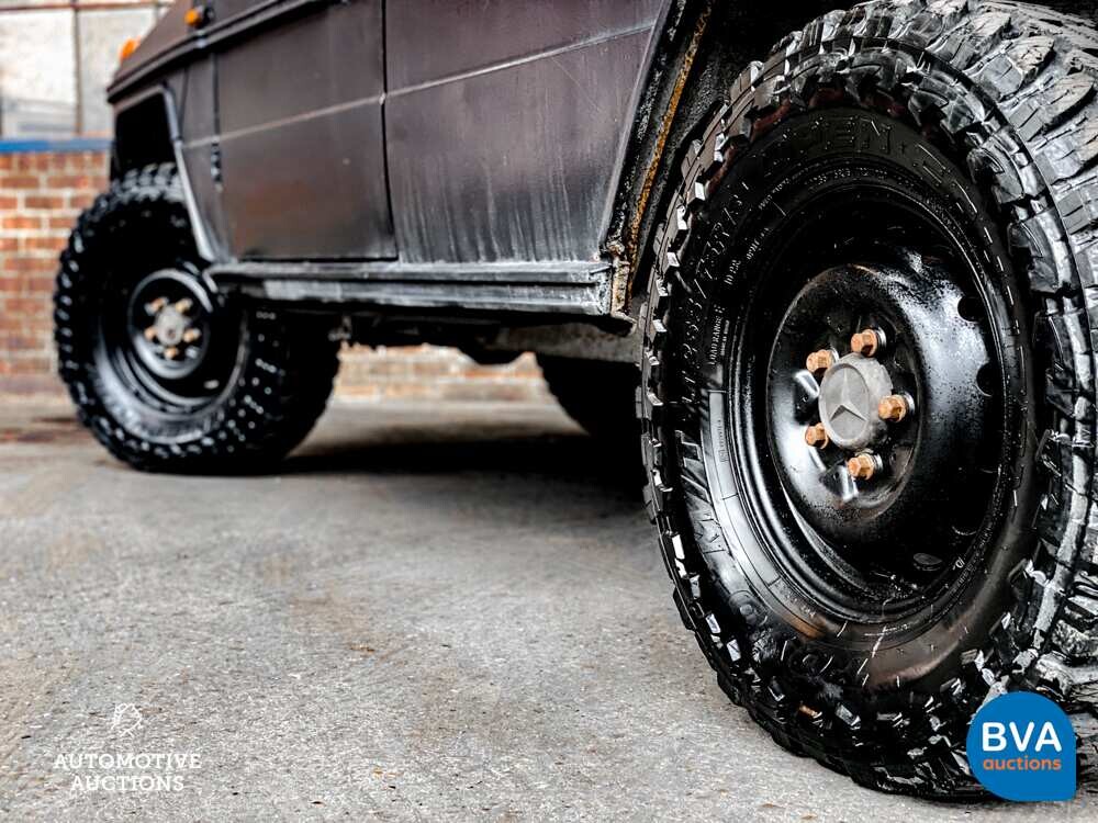 -VERVALLEN-Mercedes-Benz 240GD Wolf G-klasse 72pk 1981