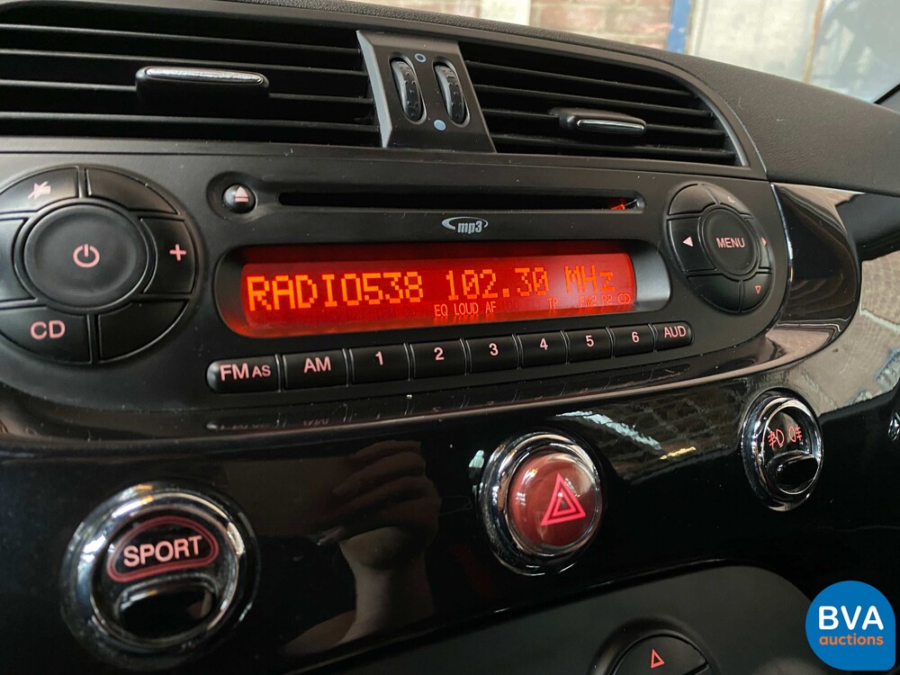 Fiat 500 Abarth 1.4 16v 135 PS 2010, P-385-RR.