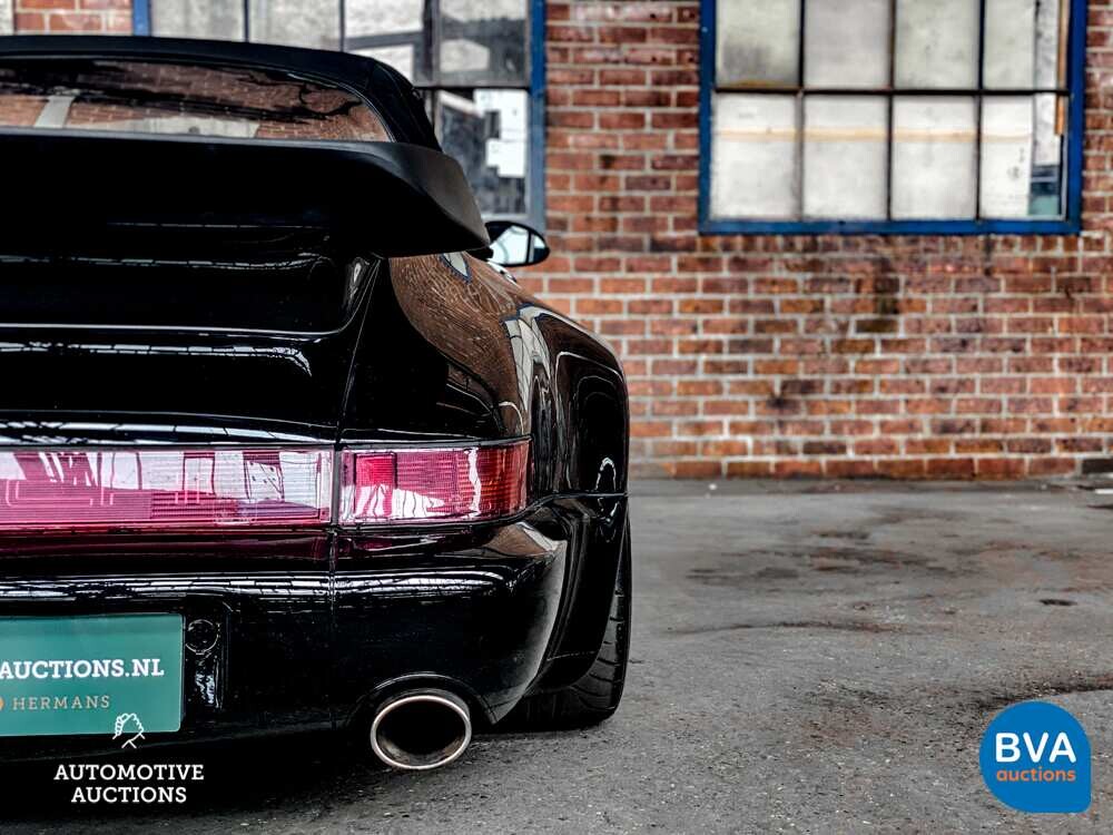 Porsche 911 964 Carrera 4 3.6 WTL | TURBO Look | Brombacher | MANUAL | Convertible 1991, TZ-NN-82.