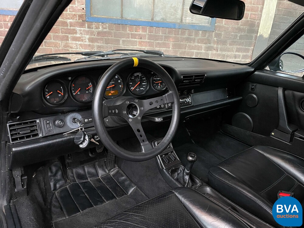 Porsche 911 964 Carrera 4 3.6 WTL | TURBO Look | Brombacher | MANUAL | Convertible 1991, TZ-NN-82.
