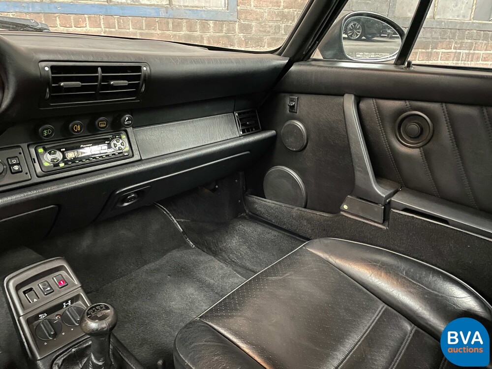 Porsche 911 964 Carrera 4 3.6 WTL | TURBO Look | Brombacher | MANUAL | Convertible 1991, TZ-NN-82.