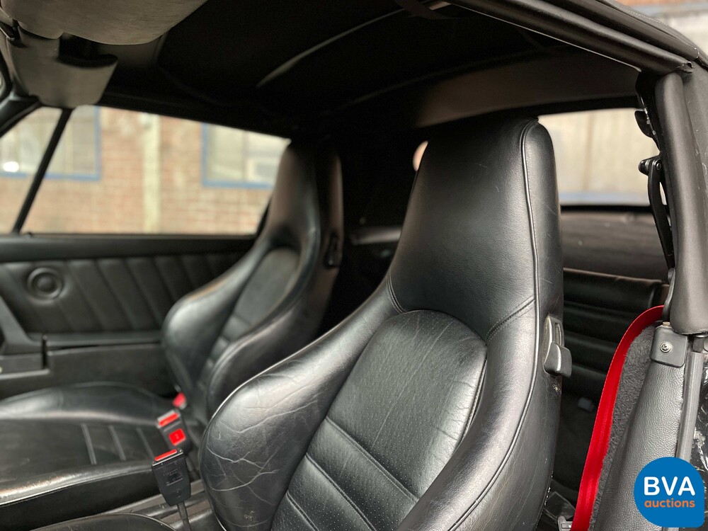 Porsche 911 964 Carrera 4 3.6 WTL | TURBO Look | Brombacher | MANUAL | Convertible 1991, TZ-NN-82.