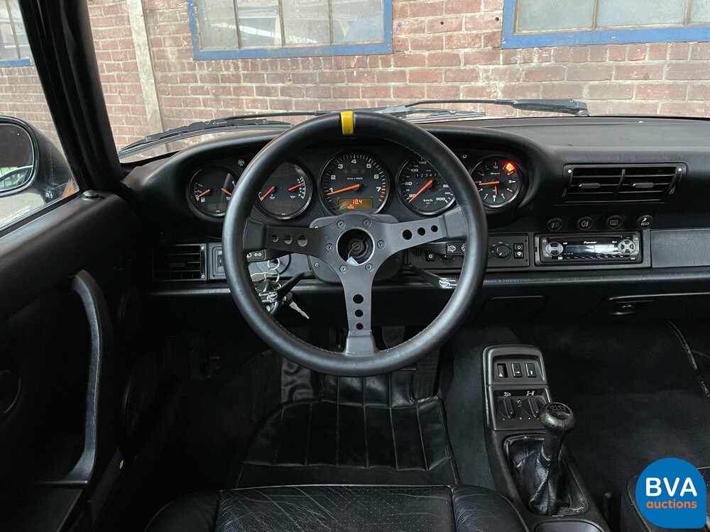 Porsche 911 964 Carrera 4 3.6 WTL | TURBO Look | Brombacher | MANUAL | Convertible 1991, TZ-NN-82.