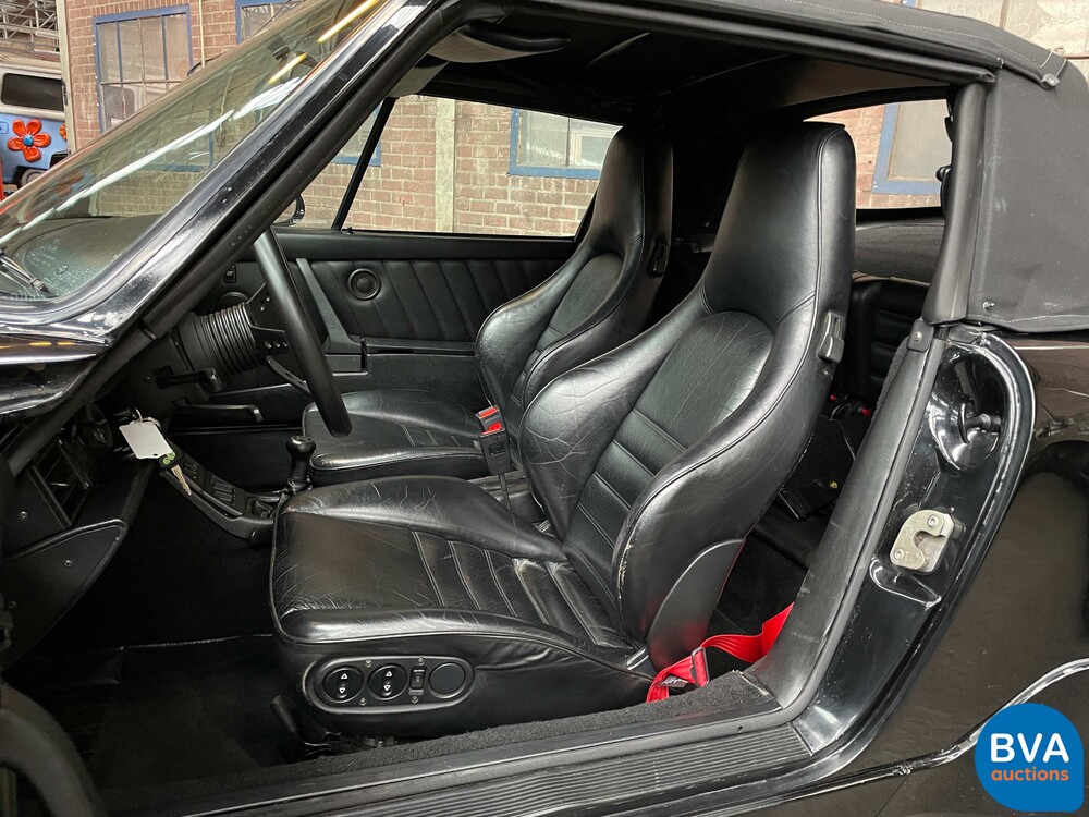 Porsche 911 964 Carrera 4 3.6 WTL | TURBO Look | Brombacher | MANUAL | Convertible 1991, TZ-NN-82.