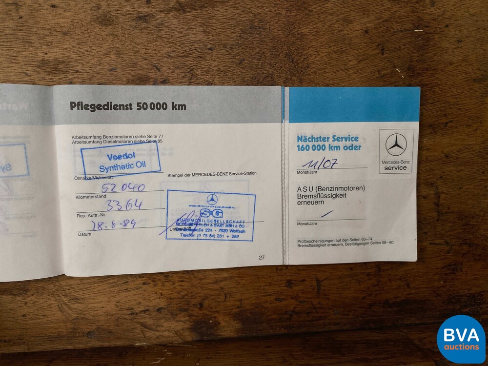 Mercedes-Benz 260E (W124) E-Klasse 160PS 1986, 70-LRN-7.