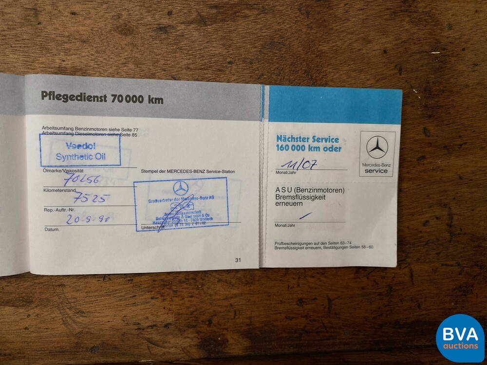 Mercedes-Benz 260E (W124) E-Klasse 160PS 1986, 70-LRN-7.