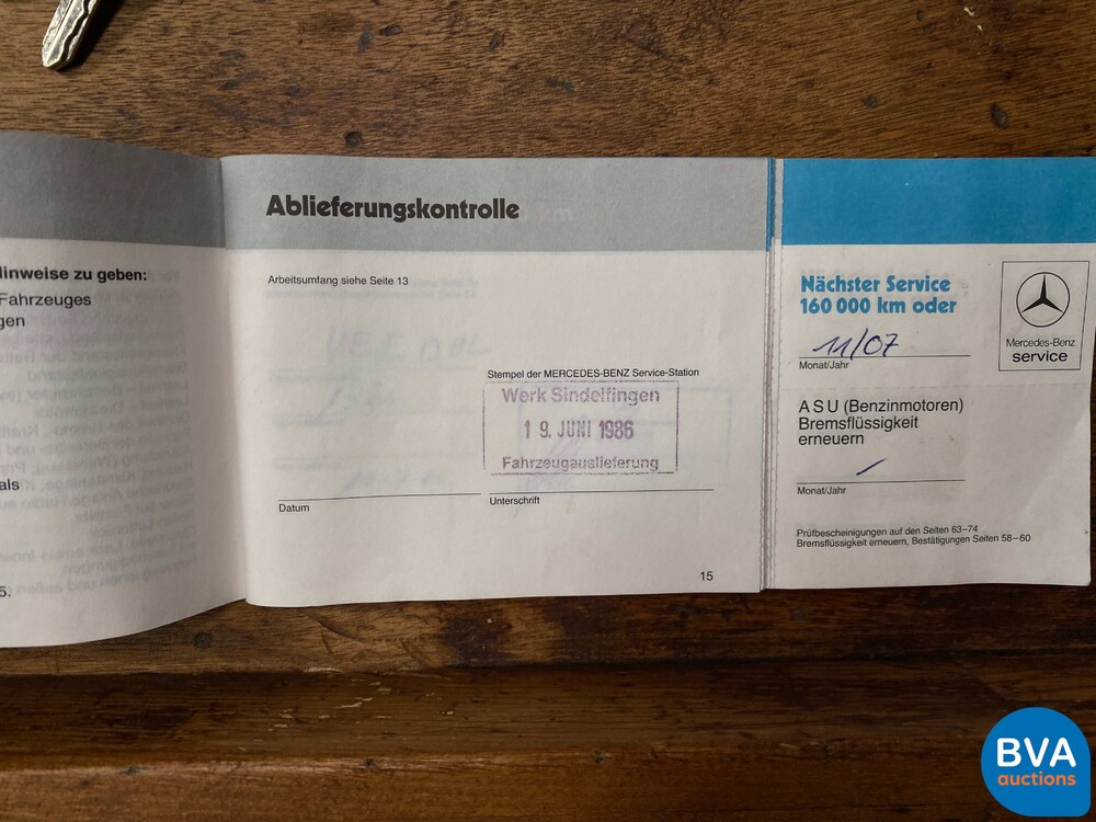 Mercedes-Benz 260E (W124) E-Klasse 160PS 1986, 70-LRN-7.