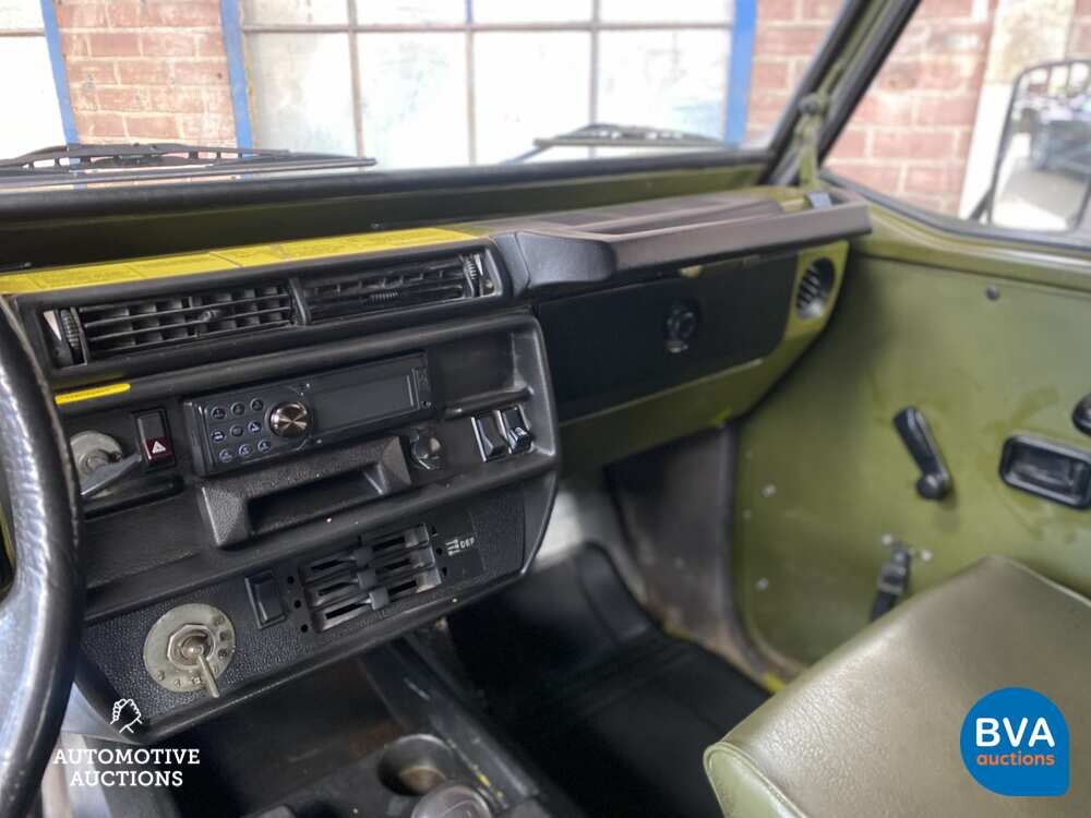 Mercedes-Benz 240GD cabrio Wolf G-klasse 87pk 1984
