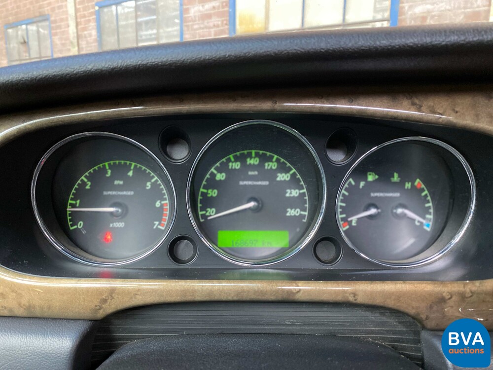 Jaguar XJR 4.2 V8 396pk 2003 -Org. NL-, 72-ND-VD