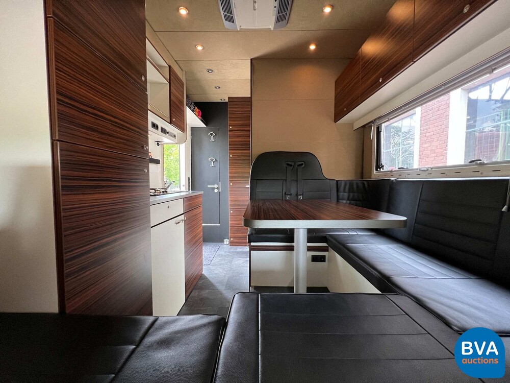 MAN TGL Vrachtauto Camper Kampeerauto Racing Transport + Trailer, 2-SVT-99