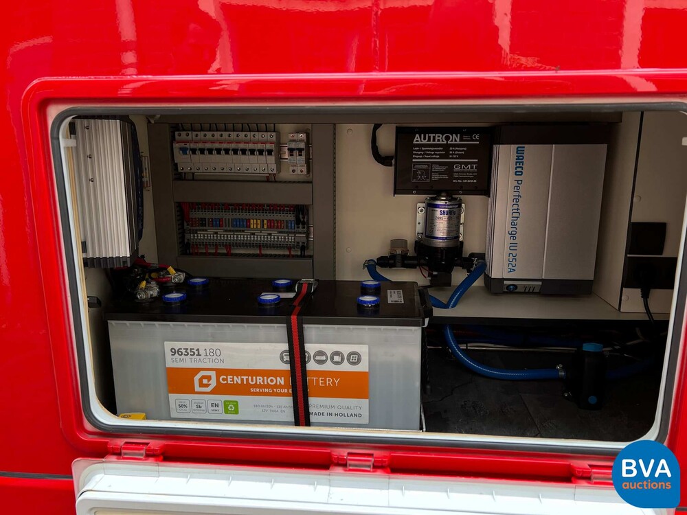 MAN TGL Vrachtauto Camper Kampeerauto Racing Transport + Trailer, 2-SVT-99