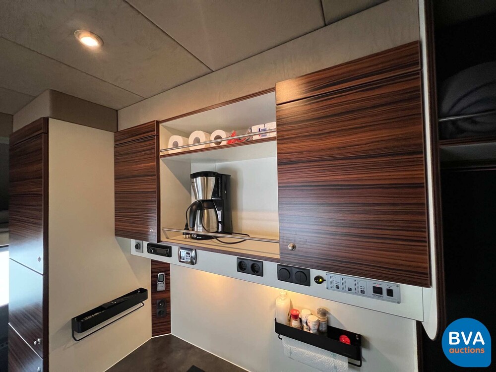 MAN TGL Vrachtauto Camper Kampeerauto Racing Transport + Trailer, 2-SVT-99