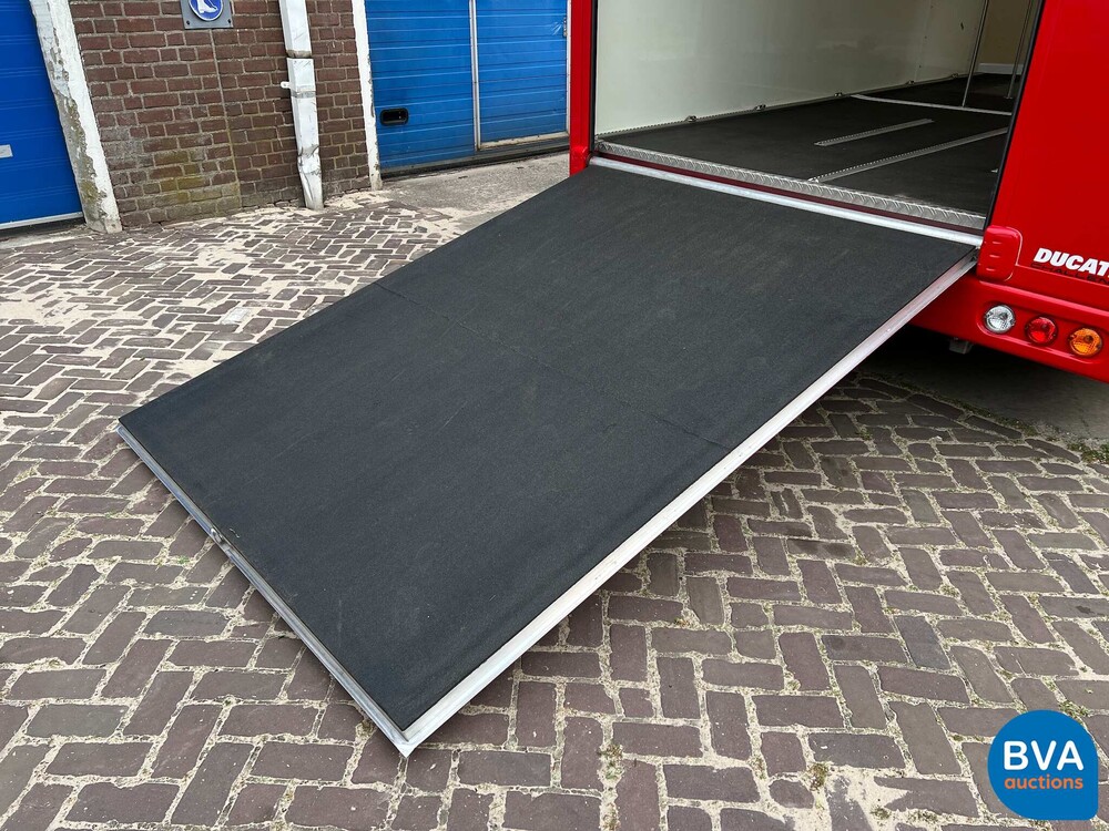 MAN TGL Vrachtauto Camper Kampeerauto Racing Transport + Trailer, 2-SVT-99