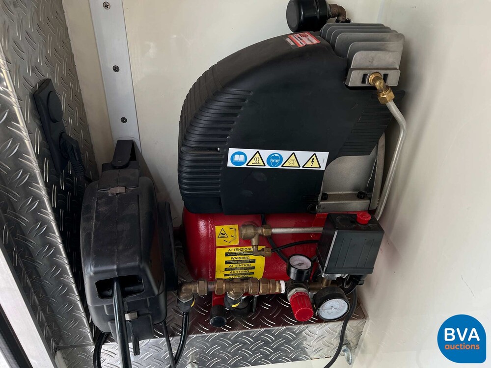 MAN TGL Vrachtauto Camper Kampeerauto Racing Transport + Trailer, 2-SVT-99