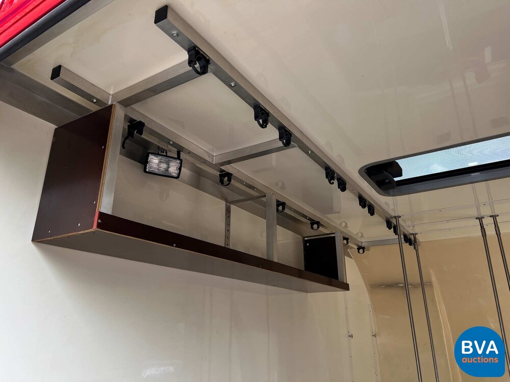 MAN TGL Vrachtauto Camper Kampeerauto Racing Transport + Trailer, 2-SVT-99