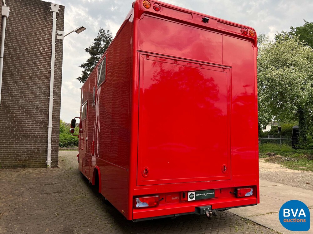 MAN TGL Vrachtauto Camper Kampeerauto Racing Transport + Trailer, 2-SVT-99