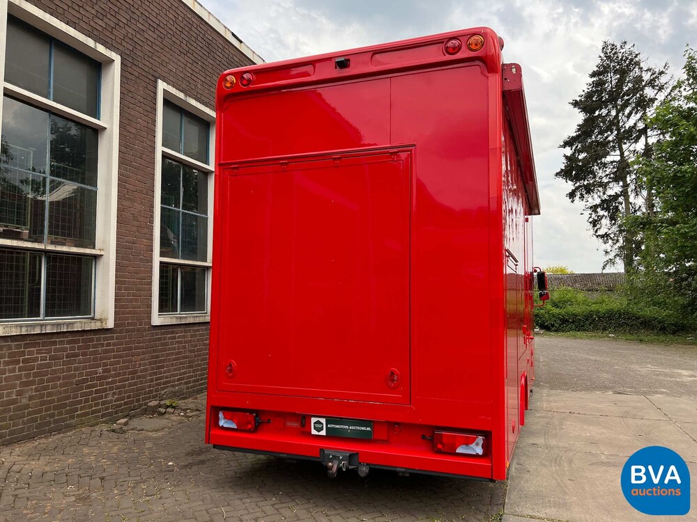 MAN TGL Vrachtauto Camper Kampeerauto Racing Transport + Trailer, 2-SVT-99