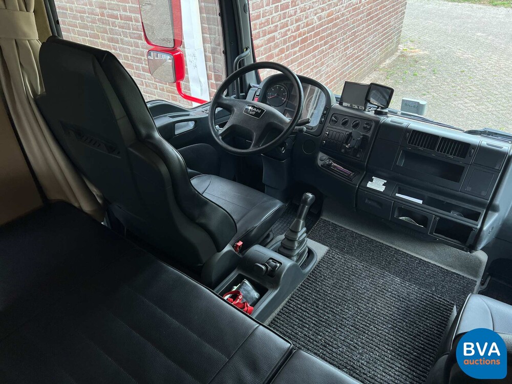 MAN TGL Vrachtauto Camper Kampeerauto Racing Transport + Trailer, 2-SVT-99