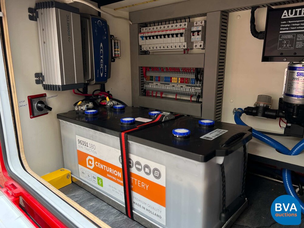 MAN TGL Vrachtauto Camper Kampeerauto Racing Transport + Trailer, 2-SVT-99