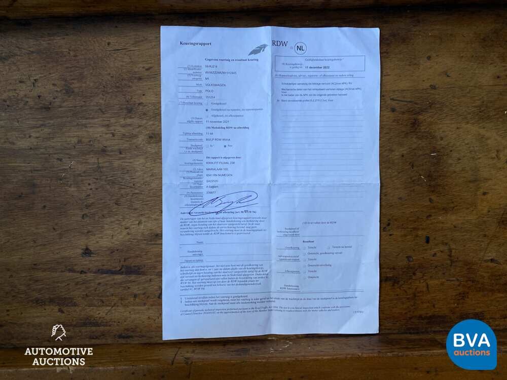 Volkswagen Polo 1.2 TSI DSG Highline 105pk 2011 -Org. NL-, 59-RJZ-9