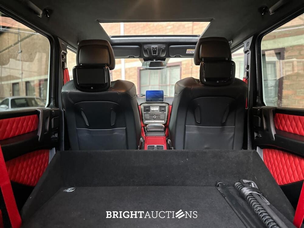 Mercedes-Benz G63 AMG Edition 463 5.5 V8 4Matic 571pk 2017 DESIGNOSMOKED GLASS REAR, R.END DOOR & LUGG. COMP.WINDOWS
