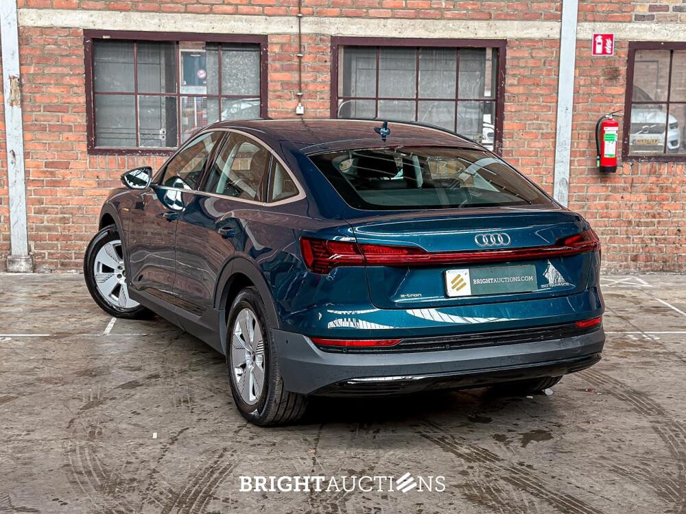 Audi E-tron Sportback 50 quattro edition 71 kWh 313pk 2020 (Origineel-NL), K-130-HS
