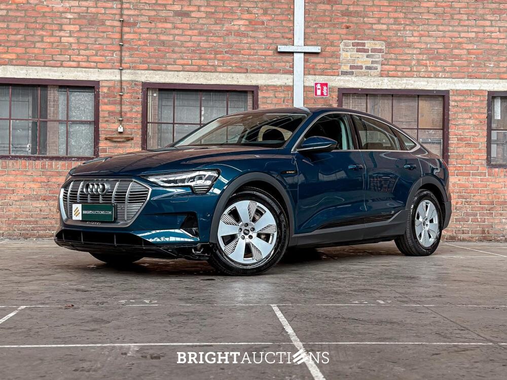 Audi E-tron Sportback 50 quattro edition 71 kWh 313pk 2020 (Origineel-NL), K-130-HS