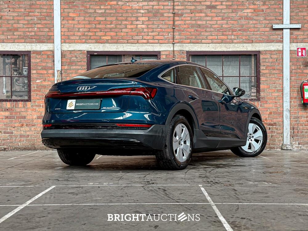 Audi E-tron Sportback 50 quattro edition 71 kWh 313pk 2020 (Origineel-NL), K-130-HS