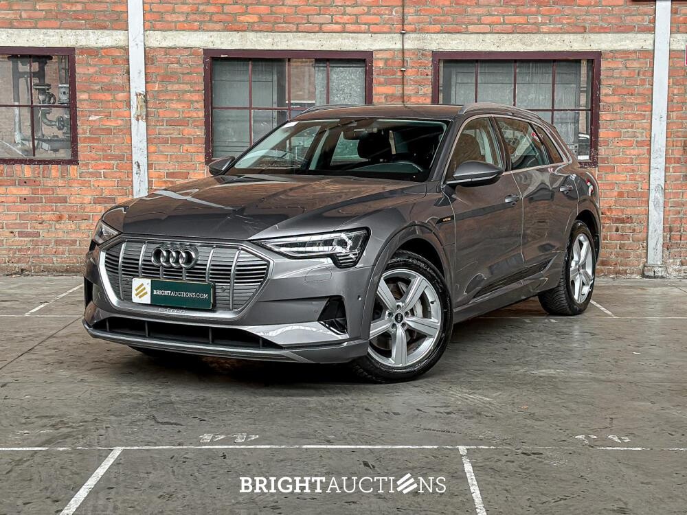 Audi E-tron 50 quattro Business edition 71 kWh 313pk 2020 (Origineel-NL+1e eigenaar), K-238-JJ
