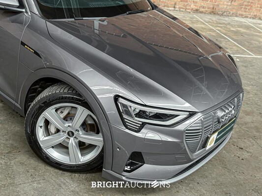 Audi E-tron 50 quattro Business edition 71 kWh 313pk 2020 (Origineel-NL+1e eigenaar), K-238-JJ
